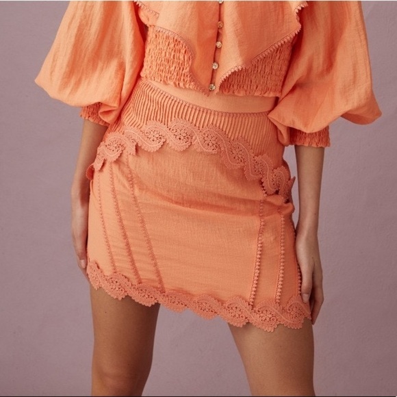 KEEPSAKE | GRAVITY SKIRT TERRACOTTA - Picture 4 of 9